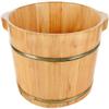 ENWIND Pedicure Foot Spa Wooden Foot Basin, Sturdy and Durable Natural Thick Wooden Sauna Foot TubSoak Massage Feet to Improve Sleep (Color : Binaural) view 1