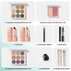 Color Nymph All In One Makeup Kit, Makeup Gift Set for Beginners Teenager Girls with Eyeshadow Palette Blush Lipstick Lip Pencil Eye Pencil Brush Mascara Portable Bag view 2