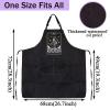 Lash Tech Apron The Lash Artist Tarot Lash Tech Adjustable Apron Beauty Salon Apron (LASH ARTIST apron2) view 3
