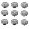 HQ9 Replacement Shaver Head Blades Fit for Norelco 8240XL 8250XL 8260XL AT880, Superior Precision Cutters Blades for Norelco,Mens' Electric Shaver Replacement Blade Dry & Wet Dual-use(9 Pcs view 1