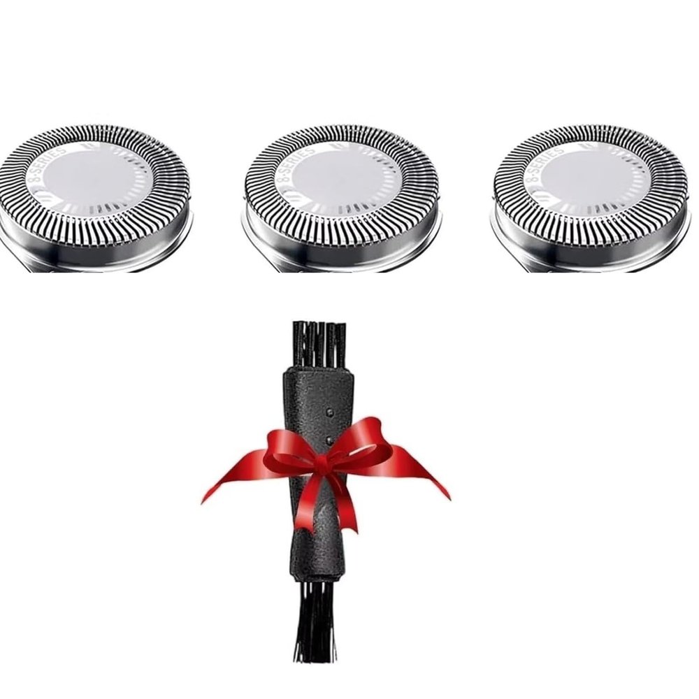 6Pcs HQ8 Men's Electric Shaver Replacement Heads Compatible with Aquatec Shavers Razor Blades for AT750 AT751 AT890 AT891 HQ7120,Smooth & Comfortable Shaving, Easy to Install Shaver Blades