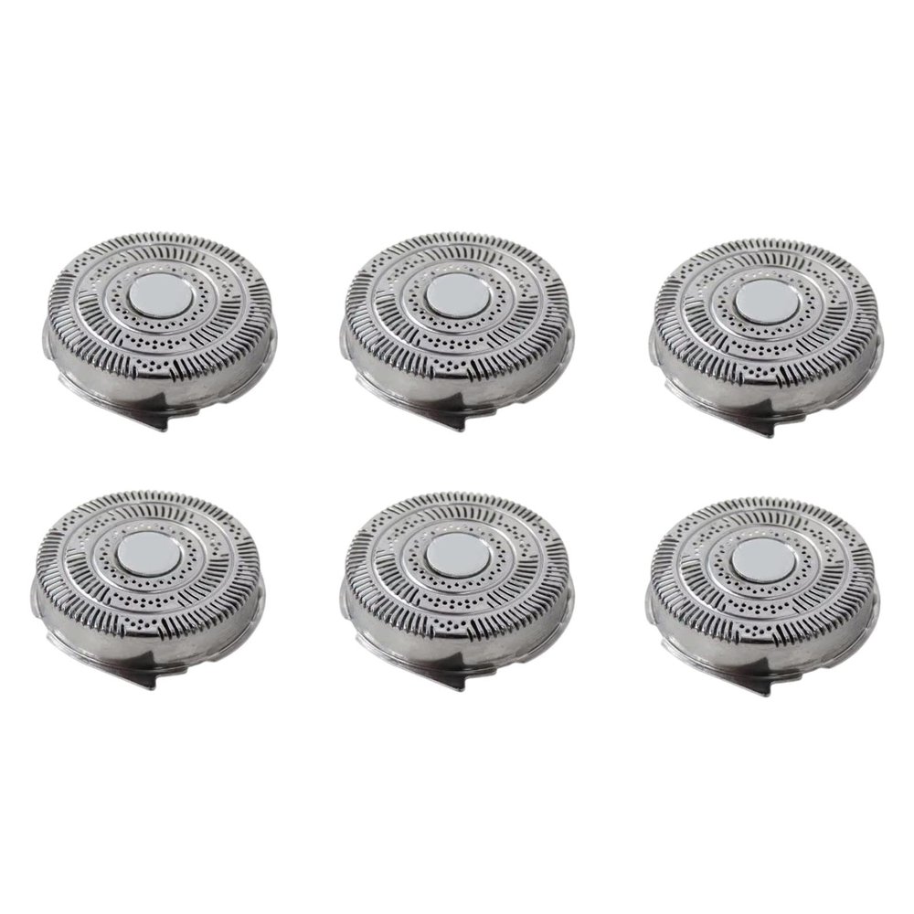 6 Pack HQ9 Men's Electric Shaver Head Blades Fit for HQ9 SpeedXL Shavers, Premium Replacement Blades for Norelco Razor 8240XL 8250XL 8140XL 8150XL 8160XL 8170XL HQ9070 HQ9080,Wet & Dry Shave