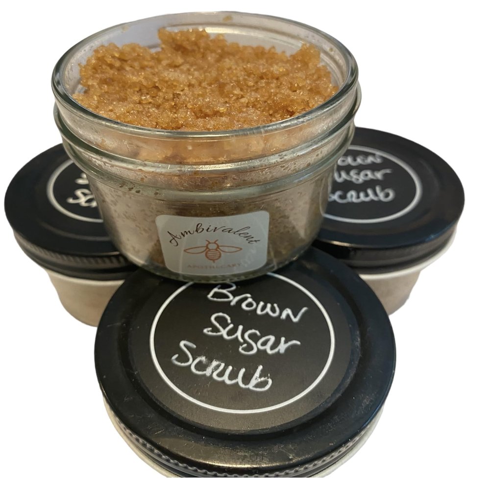 Ambivalent Apothecary All Natural, Organic Scrubs (Brown Sugar Scrub)