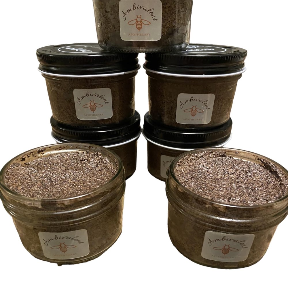 Ambivalent Apothecary All Natural, Organic Scrubs (Coffee Scrub)