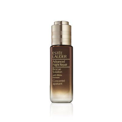 Este Lauder Advanced Night Repair Rescue Solution with 15% Bifidus Ferment to Reduce Visible Redness, 0.68 Fl Oz