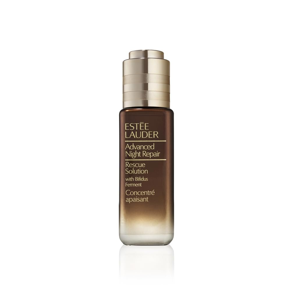 Este Lauder Advanced Night Repair Rescue Solution with 15% Bifidus Ferment to Reduce Visible Redness, 0.68 Fl Oz