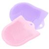 FOMIYES 2pcs Silicone Face Cleaning Brush Soft Exfoliators for and Makeup Removal for Daily Skincare Routine and Deep Pore Cleaning view 1