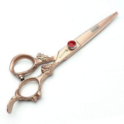 6/7-inch professional hair clipper set, suitable for hairdressers/salon studios, and household groups. (6 in cutting scissors)