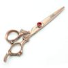 6/7-inch professional hair clipper set, suitable for hairdressers/salon studios, and household groups. (6 in cutting scissors) view 1