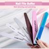 Nail File Buffer,8 Pcs Gel Nail File Set Professional Nail Buffer Set to File,Half-Moon,Shape,Smooth,Buffer and Shine Nails view 2