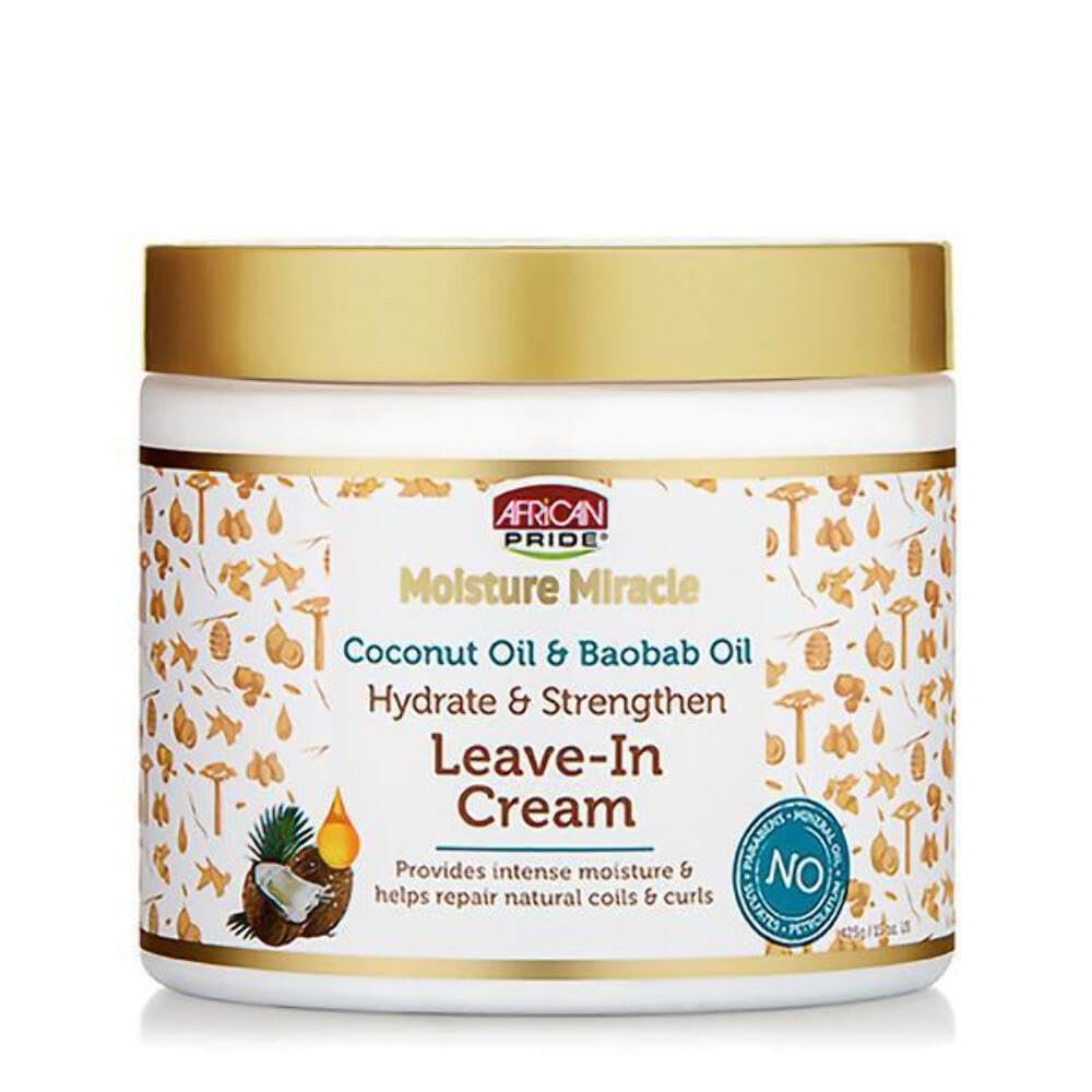 African Pride Moisture Miracle Leave in Cream 15oz