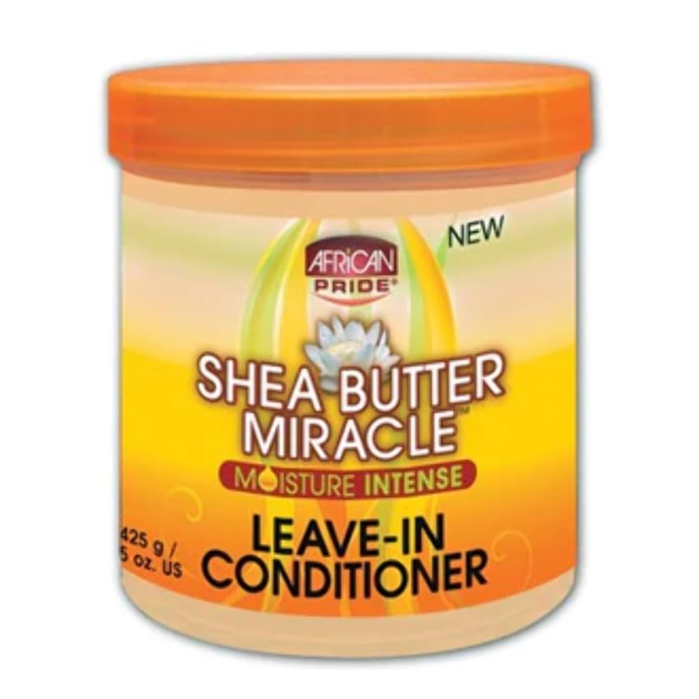 African Pride Shea Butter Miracle Leave in Conditioner 15oz
