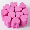 50 Pieces Nail File Creative Heart Shaped Double Sided Nailfile Strip Mini Buffer Block File for Polishing Fingernails Toenails (A- Heart Shape 50Pcs) view 4