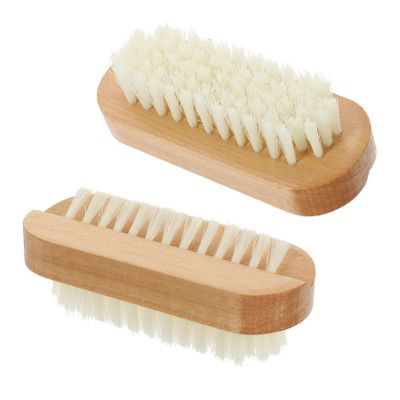 Beaupretty Ergonomic Design Nail Brush Stiff Bristles Nail Scrubber for Cleaning under Fingernails for Daily Use