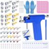 Ear Piercing Gun with Piercing Tools Kit, Professional Ear Nose Piercing Gun Machine with Stainless Steel Piercing Studs, Crystal Earrings Set for At Home Salon Earlobe Cartilage Helix Tragus Piercing view 1