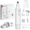 Antomoness Electric Eyebrow Trimmer for Women Hair Remover for Eyebrow Nose Face and Body Hair Removal with LED Light and Lithium-Powered Rechargeable Painless view 1