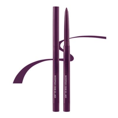 ONarisae eye liner pencils no budge retractable eyeliner Sharpenable Multi-Use Longwear eyeliner pen Shimmer Royal