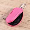 GALPADA Portable Carrying Case Elegant Handle for Travel and Home Holds Bottles Sturdy Design Beautiful Interior Rose Red view 3