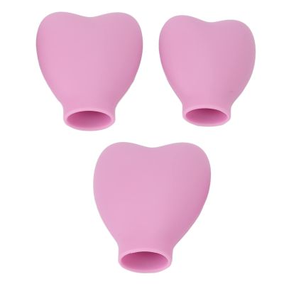 3pcs Makeup Brush Cover Protector, Silicone Brush Organizer Case for Makeup Storage and Makeup Bag, Reusable Brush Holders for Travel ()