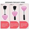 3pcs Makeup Brush Cover Protector, Silicone Brush Organizer Case for Makeup Storage and Makeup Bag, Reusable Brush Holders for Travel () view 3