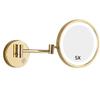 GATSUN Vanity Mirror,Makeup Mirror Vanity Mirror Wall Mount Led Lighted 5X Magnifying Extendable Single Side Cosmetic Mirror for Bathroom Cosmetic Mirror/C view 1