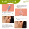 180 PCS Ear Hole Ear Care Kit Disposable Earrings Hole Cleaner Ear Piercing Care Cleaning Tool Ear Hole Cleaning Line Ear Piercing Cleaning Floss for Girls Women Men (Green, Purple, Blue) view 4