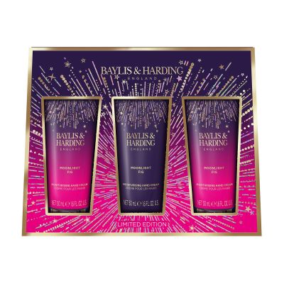Baylis & Harding Gift Set for Women - Luxuruy Hand Care Pack - Moonlight Fig - 2 Pack