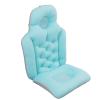 Adult Spa Bath Cushion Pressure Relief Full Body Bath Pillow Neck Support Quick Dry Foldable for Relaxation (Blue) view 1