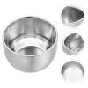 COHEALI Double Shaving Bowl for Men Convenient Shaving Cup for Rich Foaming for Home Travel Professional Barber view 4