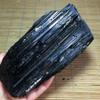 AtkitS Natural Black Tourmaline Stone Rough Rock Sample (Size : 500-550g) view 2