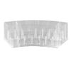 1 Vanity Organizer Clear Jewelry Makeup Cosmetic 19 Compartment Holder Storage Acrylic Container Lipstick Brush Stand Case Skincare Stationary Desk Dresser Display Beauty Products Divided Sections view 1