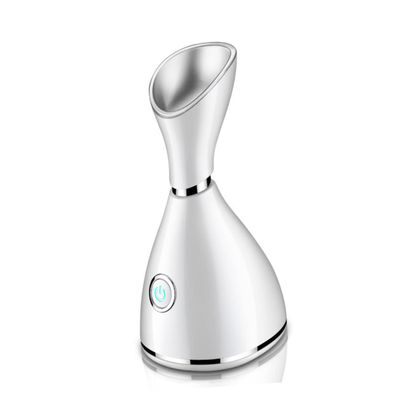 FRCOLOR Beauty Steaming Face Instrument Nano Cleansing Hot Spray Hydrating Facial Sprayer for Deep Moisturizing and Enhanced Skin Absorption White for Home Use