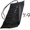Barber Clips Combs Holder Pouch,Hairdresser Hair Scissors Pu Leather Bag for Barber Tools Hair Salon Scissor Comb Case Scissors Hairdressing Holster Pouch Supplies Styling Tools Accessories view 3