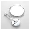 AMHIL Cosmetic Vanity Mirror 10x Enlarge 8-inch Makeup Mirror Wall-Mounted Bathroom Foldable Retractable Double-Sided Beauty Mirror view 2