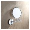 AMHIL Cosmetic Vanity Mirror 10x Enlarge 8-inch Makeup Mirror Wall-Mounted Bathroom Foldable Retractable Double-Sided Beauty Mirror view 3