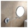 AMHIL Cosmetic Vanity Mirror 10x Enlarge 8-inch Makeup Mirror Wall-Mounted Bathroom Foldable Retractable Double-Sided Beauty Mirror view 4