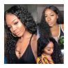 Women Wigs 360 Lace Frontal Wig Curly Water Wave Lace Front Wig 8-28 Inch Malaysian Curly Human Hair Wig for Women 4x4 Lace Closure Wigs Human Hair Wigs ( Color : 4x4 Closure Wig , Size : 14 Inch ) view 1