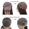 Women Wigs 360 Lace Frontal Wig Curly Water Wave Lace Front Wig 8-28 Inch Malaysian Curly Human Hair Wig for Women 4x4 Lace Closure Wigs Human Hair Wigs ( Color : 4x4 Closure Wig , Size : 14 Inch ) view 2