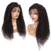 Women Wigs 360 Lace Frontal Wig Curly Water Wave Lace Front Wig 8-28 Inch Malaysian Curly Human Hair Wig for Women 4x4 Lace Closure Wigs Human Hair Wigs ( Color : 4x4 Closure Wig , Size : 14 Inch ) view 3