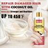 WOZUTUNT Hair Protectant, Coconut- Thermal Protector Spray, Paraben & Dye Free, Protects Heat Damage, Suitable for Daily Care view 3