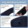 BRZSACR USB Wireless Heating Massage Sleep Eye mask, containing Graphene Professional Heating Eye mask, can Alleviate Eye Swelling, wheatgrain Swelling, and Dry Eye Syndrome. view 3