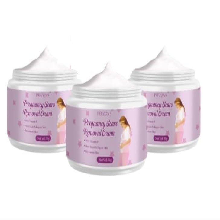 PEEZONS Pregnancy Scars Pemoval Stretch Mark Cream For All Skin Types - 50 GM (Pack Of 3)