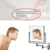 ATYUJKB Makeup Mirror Wall Mounted, Bathroom Shaving Vanity Mirror, Magnification 3X Bathroom Mirror, Vanity Mirror LED, 360 Swivel Cosmetic Mirror (Gold Rechargeable3X) view 4