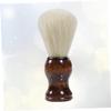 Beatifufu Travel Shaving Brush for Men Beard Hair Cleaner Styling Brush Soft Bristles view 3