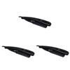 Cabilock 3pcs Stainless Steel Safety Razor for Men Vintage Professional Straight Razor Folding Edge for Barber Shop view 1
