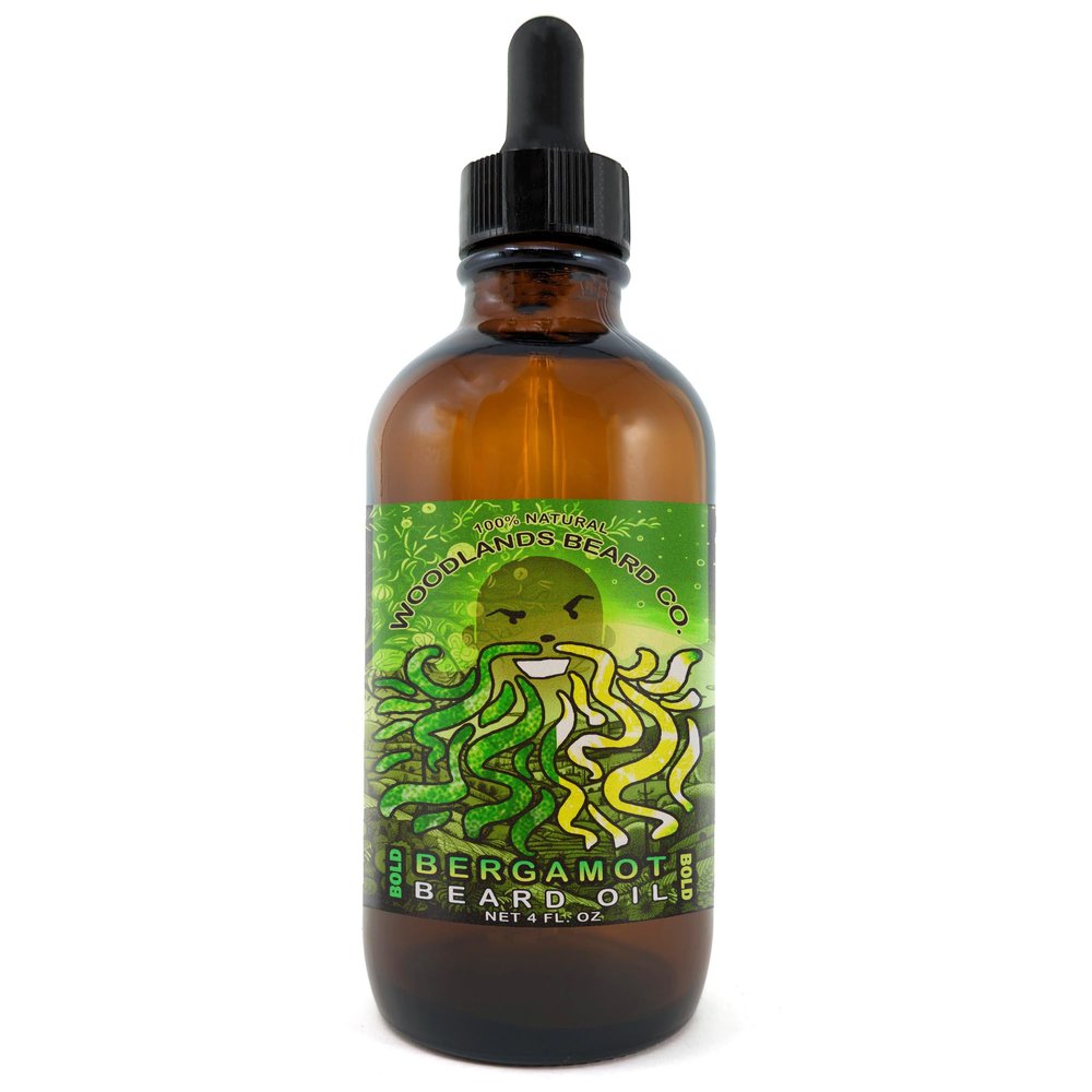 Bergamot Beard Oil  A Potent Bold Bergamot Scent (4 oz.)