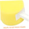 3pcs Long Handle Bath Sponge Exfoliating Bath Scrubber Body Sponge Brush for Dead Skin Shower Loofah Brush Handled Sponge Bath Washer Massage Cleansing Brush Miss Pp view 2