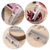 FOMIYES 1pc Titanium Comb Pocket Hair Comb Outdoor Hair Comb Mountain Climbing Clips Mini Keychain Metal Key Ring Travel Wallet Practical Comb Outdoor Comb Tool Small Comb Silver Tool view 4