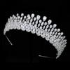 5.3cm Classic Zirconia Wedding Tiara,Women's Crystal Big Tiara for Bride,Prom,Party Head Accessories GS0323 view 2