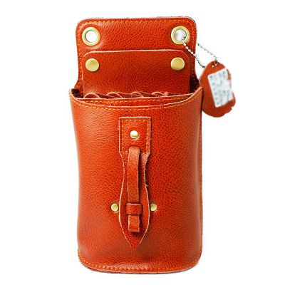Barber Waist Pouch Holster Hairdressing Genuine Leather Scissors Bag Hair Stylist Retro Hairdressing Tools Storage Case B